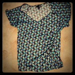 Black and blues dress shirt